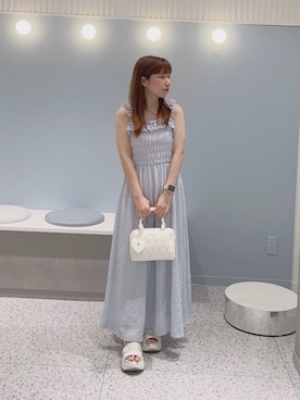 「OLIVE des OLIVE（オリーブデオリーブ）のアイテム」を使った、chinamiさん（骨格ウェーブ・レディース・152cm）の夏コーディネート