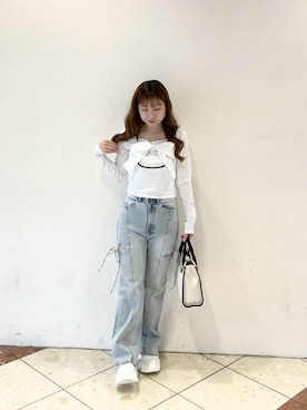 chinamiさん（レディース・152cm）の春コーディネート