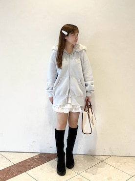 chinamiさん（レディース・152cm）の冬コーディネート