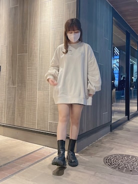 chinamiさん（レディース・152cm）の冬コーディネート