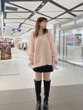 「ロングカーディガン」｜chinamiさん（レディース・152cm・20代）の秋コーディネート