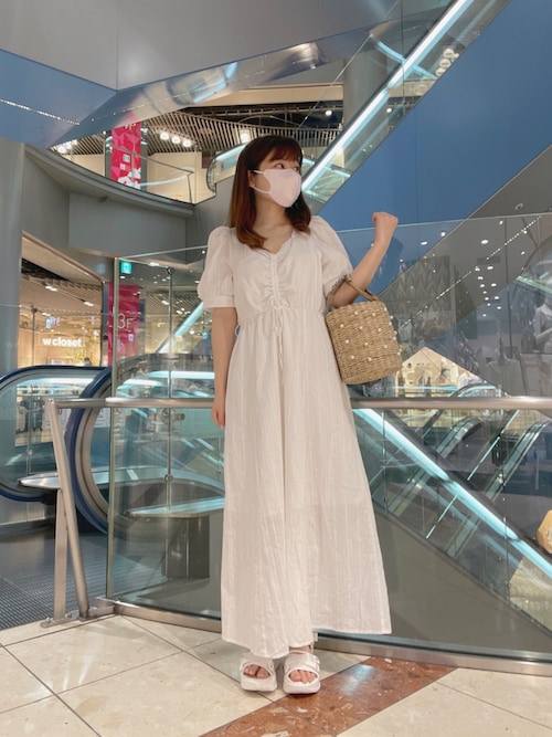 セール】夏のダブルフロントワンピース 1031090590（ワンピース