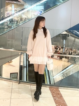 chinamiさん（レディース・152cm）の冬コーディネート