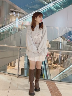 「アイテム（その他シューズ）」を使った、chinamiさん（レディース・152cm・20代）の秋コーディネート