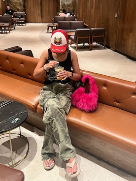 「ビーサン」｜reinaさん（レディース・163cm）の秋コーディネート