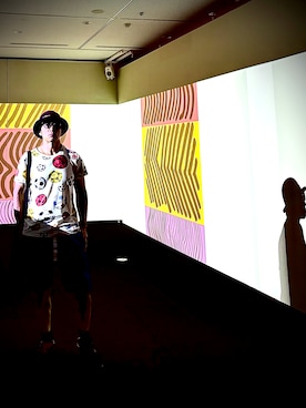 「CA4LA（カシラ）のアイテム（ハット）」を使った、Anthony.Tさん（メンズ・172cm）の夏コーディネート