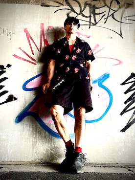「AVIREX（アヴィレックス）のアイテム」を使った、Anthony.Tさん（メンズ・172cm）の夏コーディネート