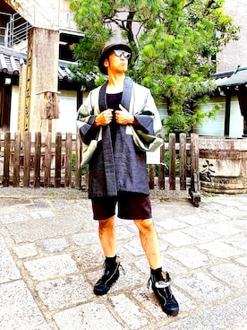 「アイテム（その他、ゴールド系）」を使った、Anthony.Tさん（メンズ・172cm）の夏コーディネート