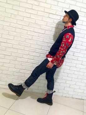 「東洋エンタープライズ（トーヨーエンタープライズ）のアイテム」を使った、Anthony.Tさん（メンズ・172cm）の春コーディネート