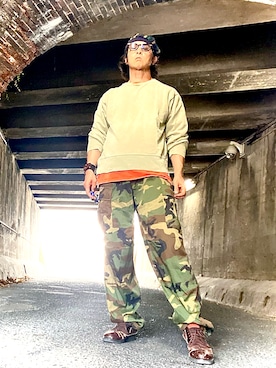 「アイテム（雑貨/ホビー）」を使った、Anthony.Tさん（メンズ・172cm）の秋コーディネート