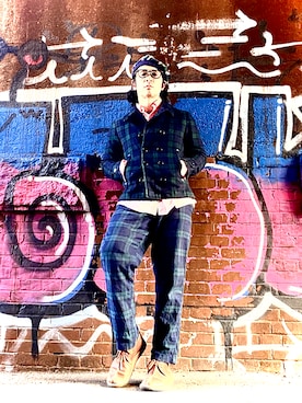 「アイテム（ジャケット/アウター）」を使った、Anthony.Tさん（メンズ・172cm）の冬コーディネート