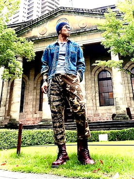 「Levi's（リーバイス）のアイテム」を使った、Anthony.Tさん（メンズ・172cm）の秋コーディネート