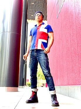 「アイテム（その他）」を使った、Anthony.Tさん（メンズ・172cm）の夏コーディネート