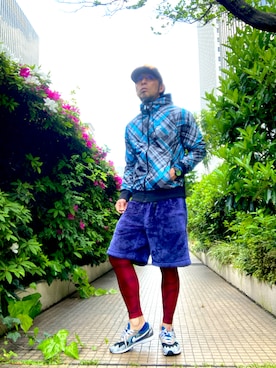 「NIKE（ナイキ）のアイテム（その他アウター）」を使った、Anthony.Tさん（メンズ・172cm）の春コーディネート