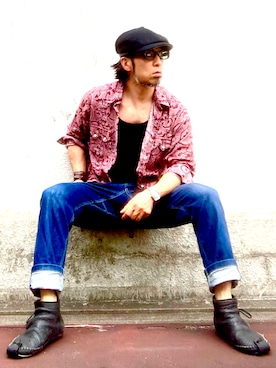 「ROCKMOUNT（ロックマウント）のアイテム」を使った、Anthony.Tさん（メンズ・172cm）の夏コーディネート