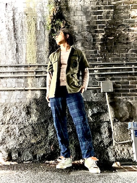 「アイテム（その他）」を使った、Anthony.Tさん（メンズ・172cm）の秋コーディネート