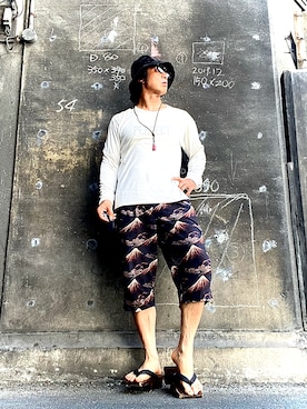 「アイテム（その他）」を使った、Anthony.Tさん（メンズ・172cm）の夏コーディネート