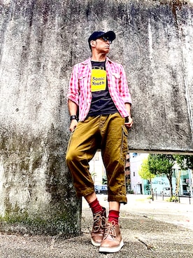 「アイテム（その他）」を使った、Anthony.Tさん（メンズ・172cm）の秋コーディネート