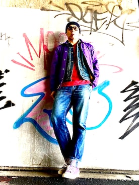 「アメカジ」｜Anthony.Tさん（メンズ・172cm）の春コーディネート