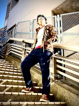 「アイテム（その他）」を使った、Anthony.Tさん（メンズ・172cm）の秋コーディネート