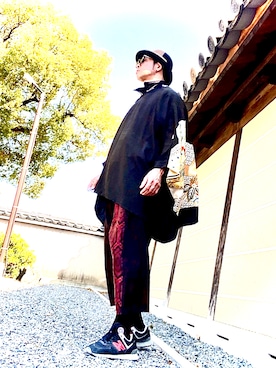 「CA4LA（カシラ）のアイテム」を使った、Anthony.Tさん（メンズ・172cm）の春コーディネート