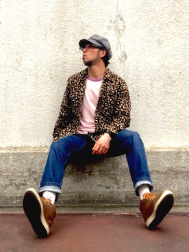 「TOP-SIDER（トップサイダー）のアイテム」を使った、Anthony.Tさん（メンズ・172cm）の春コーディネート