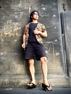 「アイテム（その他）」を使った、Anthony.Tさん（メンズ・172cm）の夏コーディネート