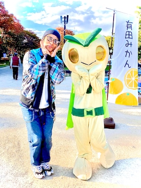 「アイテム（レコード）」を使った、Anthony.Tさん（メンズ・172cm）の秋コーディネート