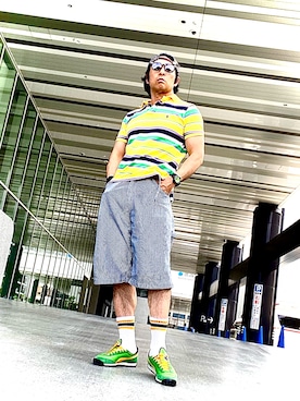 「アイテム（その他）」を使った、Anthony.Tさん（メンズ・172cm）の夏コーディネート