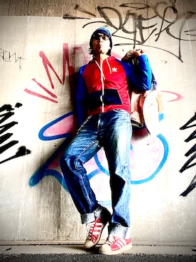 「アイテム（その他）」を使った、Anthony.Tさん（メンズ・172cm）の春コーディネート