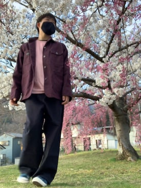 「Johnbull（ジョンブル）のアイテム（ジャケット/アウター）」を使った、wakatakuさん（メンズ・167cm）の春コーディネート