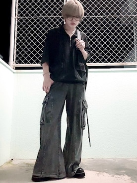 「アイテム（リング）」を使った、ふう。さん（メンズ・167cm・20代）の夏コーディネート