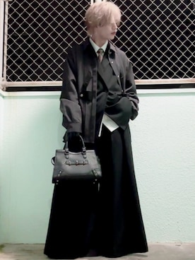 「アイテム（ベスト）」を使った、ふう。さん（メンズ・167cm・20代）の冬コーディネート