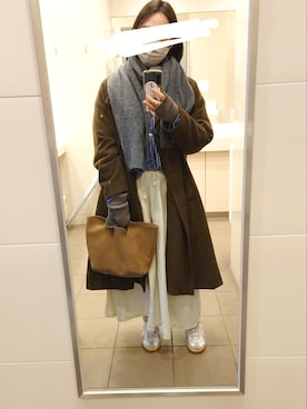 km04さん（レディース・160cm）の冬コーディネート