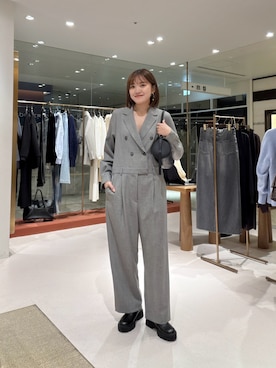 「THE PAUSE（ザ ポーズ）のアイテム（シューズ）」を使った、namikiさん（レディース・165cm）の冬コーディネート