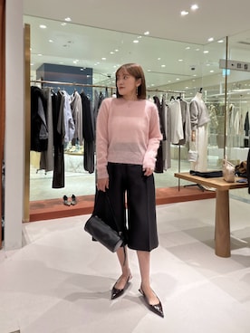 「アイテム（ショルダーバッグ）」を使った、namikiさん（レディース・165cm）の秋コーディネート