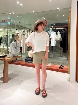 namikiさん（骨格ナチュラル・レディース・165cm）の夏コーディネート