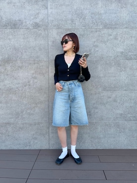「Drawing Numbers（ドローイング ナンバーズ）のアイテム」を使った、namikiさん（レディース・165cm）の夏コーディネート