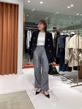 「UMBRO（アンブロ）のアイテム」を使った、namikiさん（レディース・165cm）の冬コーディネート