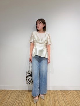 「marco masi（マルコマージ）のアイテム」を使った、namikiさん（レディース・165cm）の春コーディネート