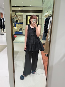 「Drawing Numbers（ドローイング ナンバーズ）のアイテム」を使った、namikiさん（レディース・165cm）の夏コーディネート
