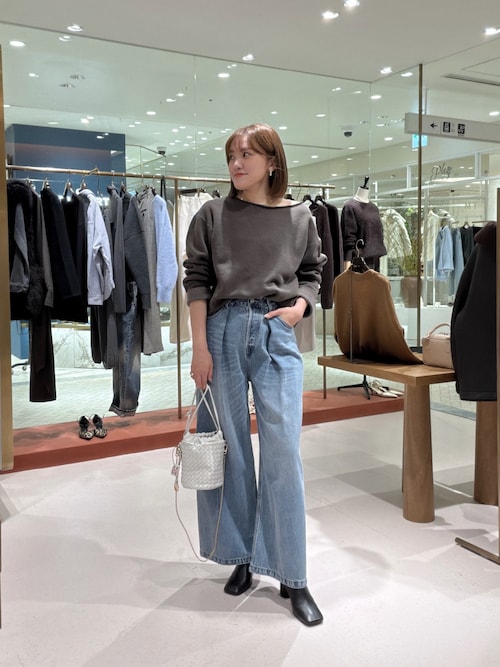 デニムタックパンツ（デニムパンツ）｜Whim Gazette（ウィムガゼット