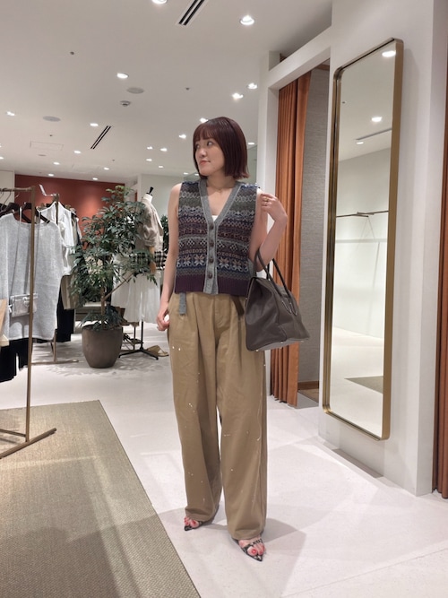 Whim Gazette（ウィム ガゼット） ボストンバッグ 「Hoaw.」スクエア