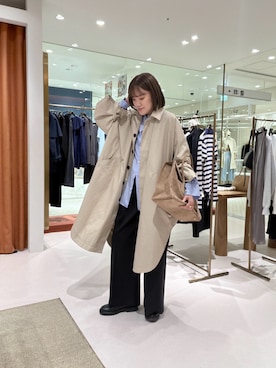 「Drawing Numbers（ドローイング ナンバーズ）のアイテム」を使った、namikiさん（レディース・165cm）の冬コーディネート