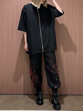 「axes femme（アクシーズファム）のアイテム（スニーカー）」を使った、もあさん（レディース・162cm）の夏コーディネート