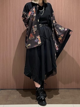 「axes femme（アクシーズファム）のアイテム（スニーカー）」を使った、もあさん（レディース・162cm）の夏コーディネート