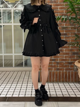 「axes femme POETIQUE（アクシーズファムポエティック）のアイテム（スカート）」を使った、もあさん（レディース・162cm）の春コーディネート