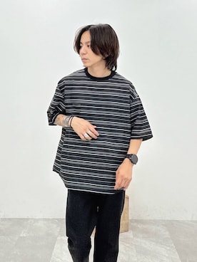 「アイテム（サンダル）」を使った、shinossyさん（メンズ・171cm・40代）の夏コーディネート
