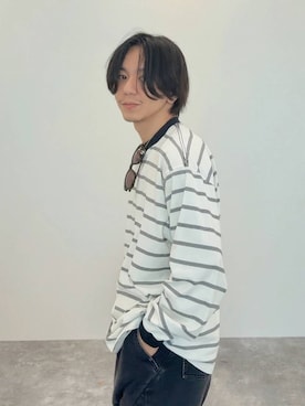 「アイテム（ローファー）」を使った、shinossyさん（メンズ・172cm・40代）の夏コーディネート