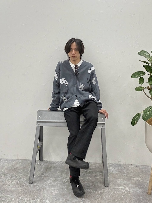 タオテック 24-25 ロンT 裾ペイズリー タオテック 24-25 ロンT 裾